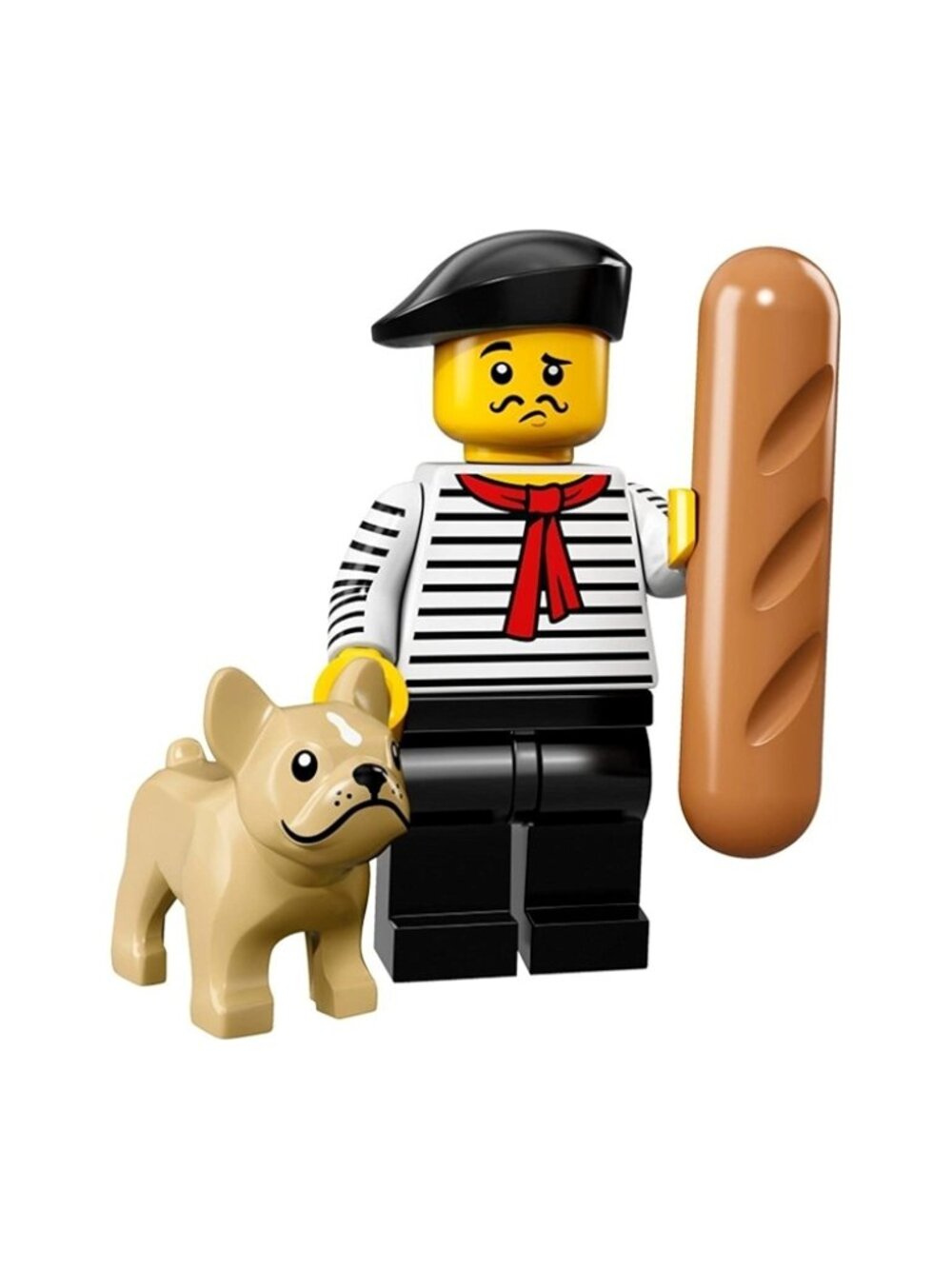 LEGO Series 17 Collectible Minifigures 71018 - Connoisseur with baguette and dog